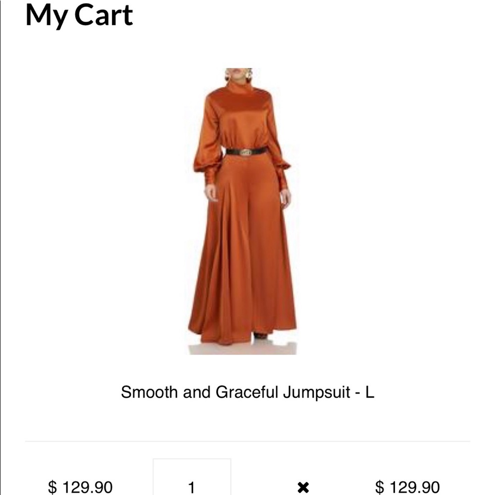 Gorgeous ‘Smooth and Graceful’ Jumpsuit by Kosmios